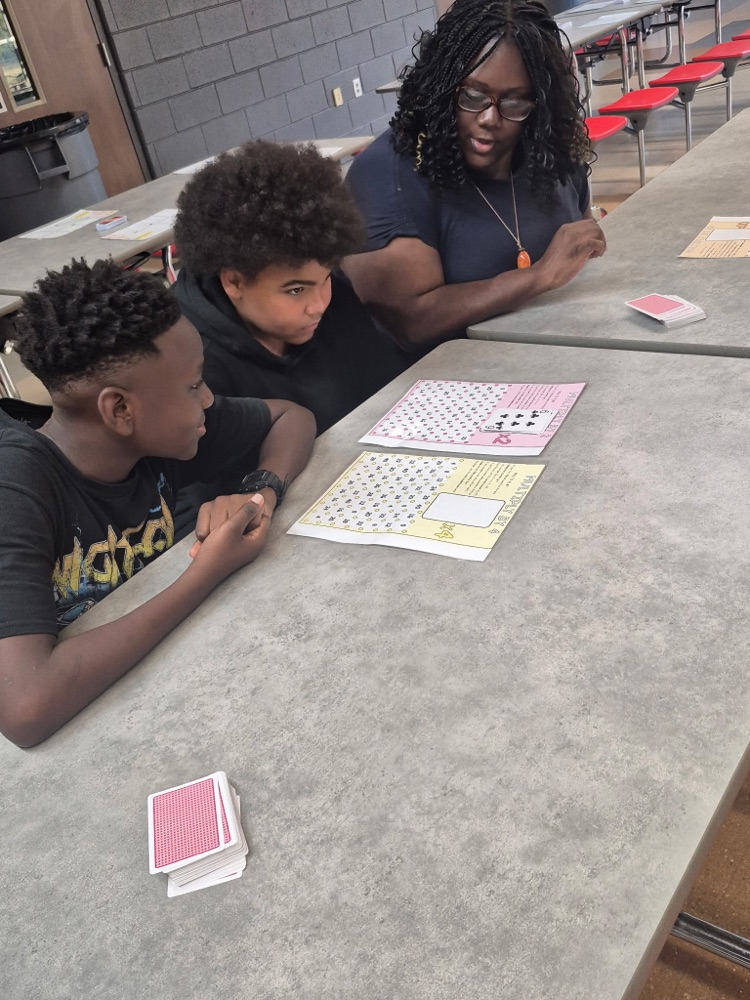 students working on a game