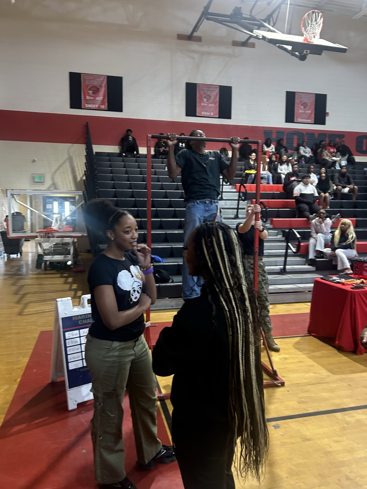 Students talking