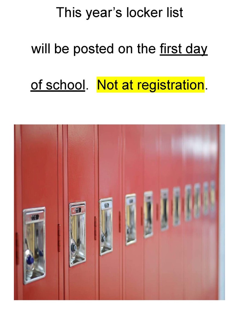 lockers