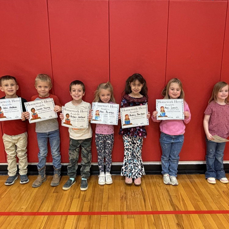 Kindergarten Homework Heroes! 