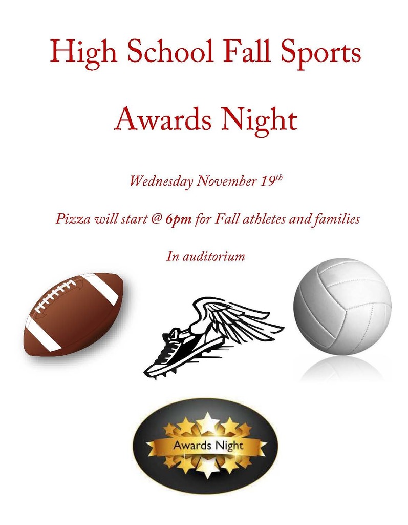 fall sports awards