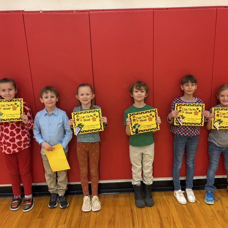 2nd Graders can tie their shoes blindfolded!