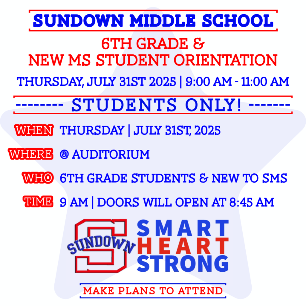 6th Orientation Summer 2025