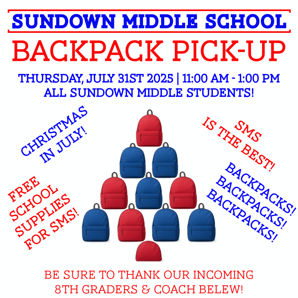 Backpack Pick-up 2025