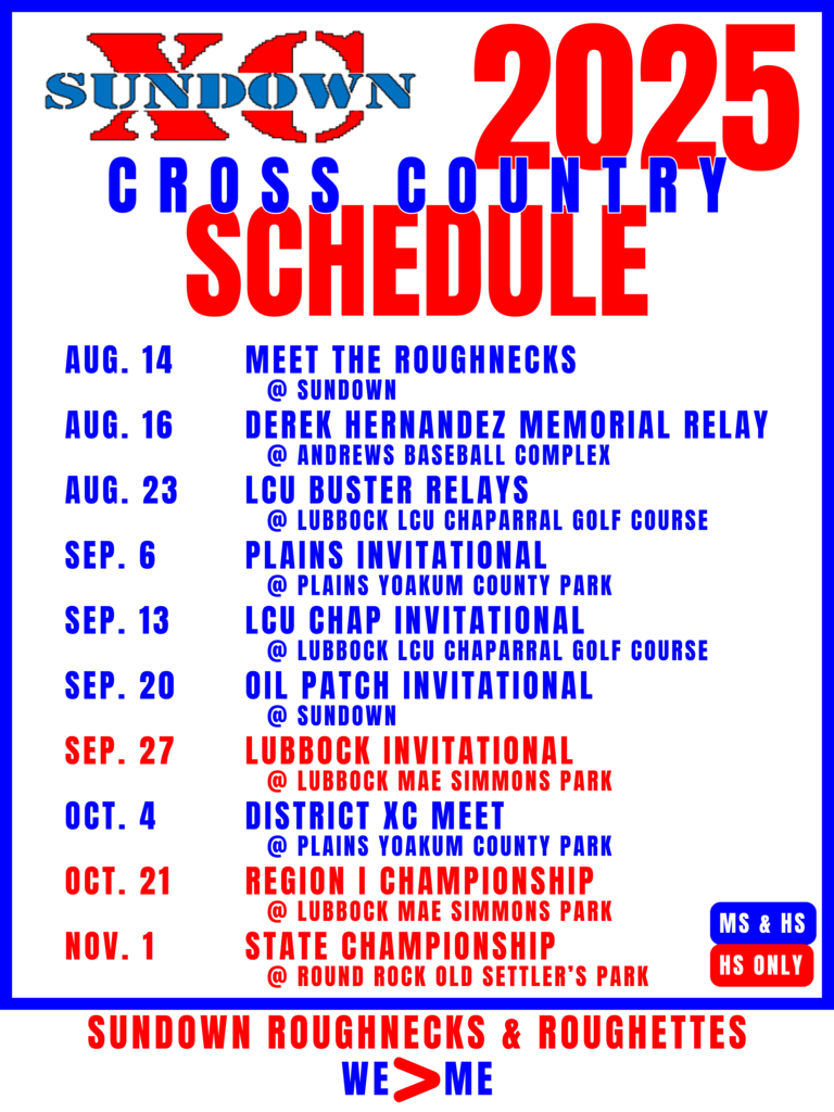 Cross Country 2025