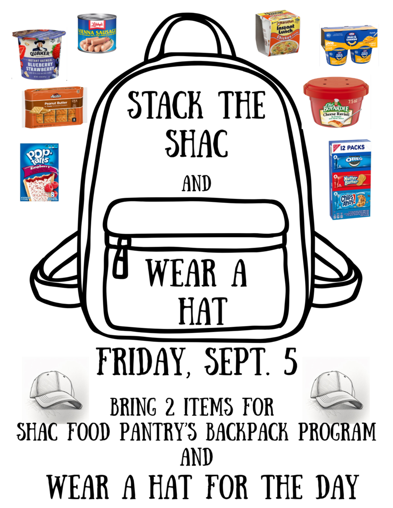 Stack the shac and wear a Hat