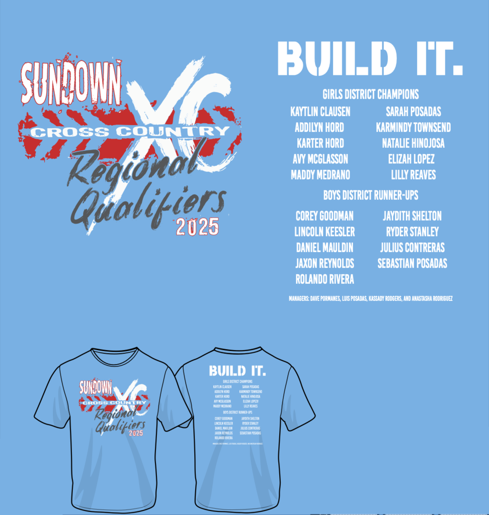 Regional XC Shirt Destign