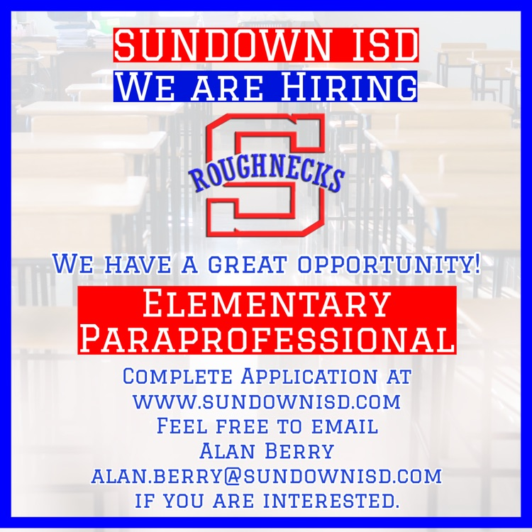 Instructional Aide - Hiring