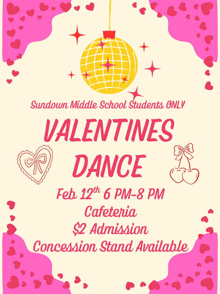 Yellow and Pink Illustrative Dance Party Poster