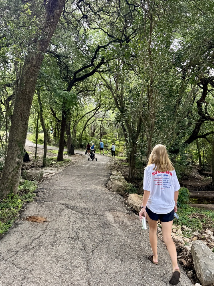 Jayden is making the turn in Austin  