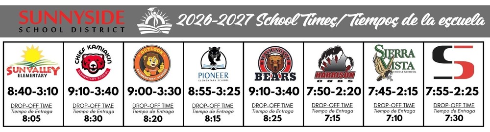 26-27 School Times