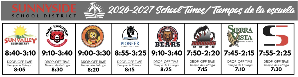 26-27 School Times