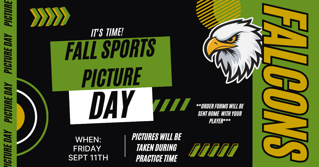 Fall Sports picture flyer