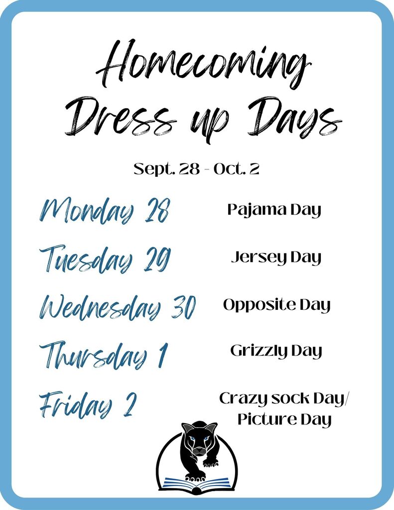 Homecoming Dress up Days