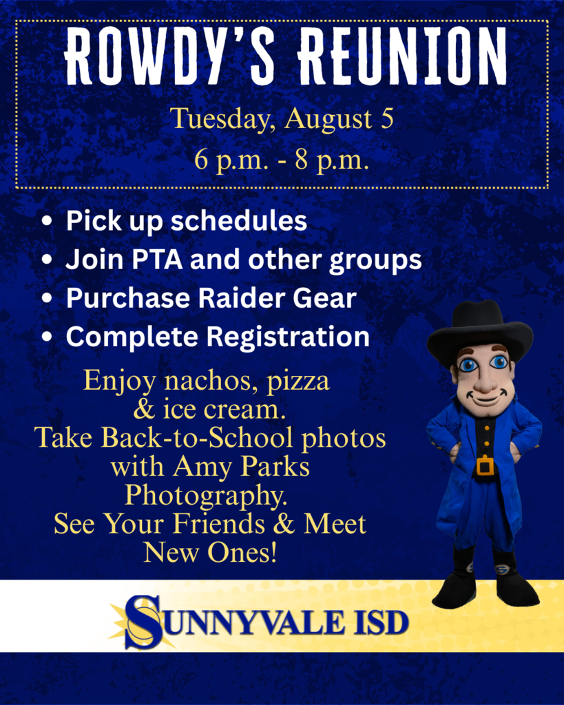 Rowdy's Reunion - August 5, 2025 from 6pm - 8pm