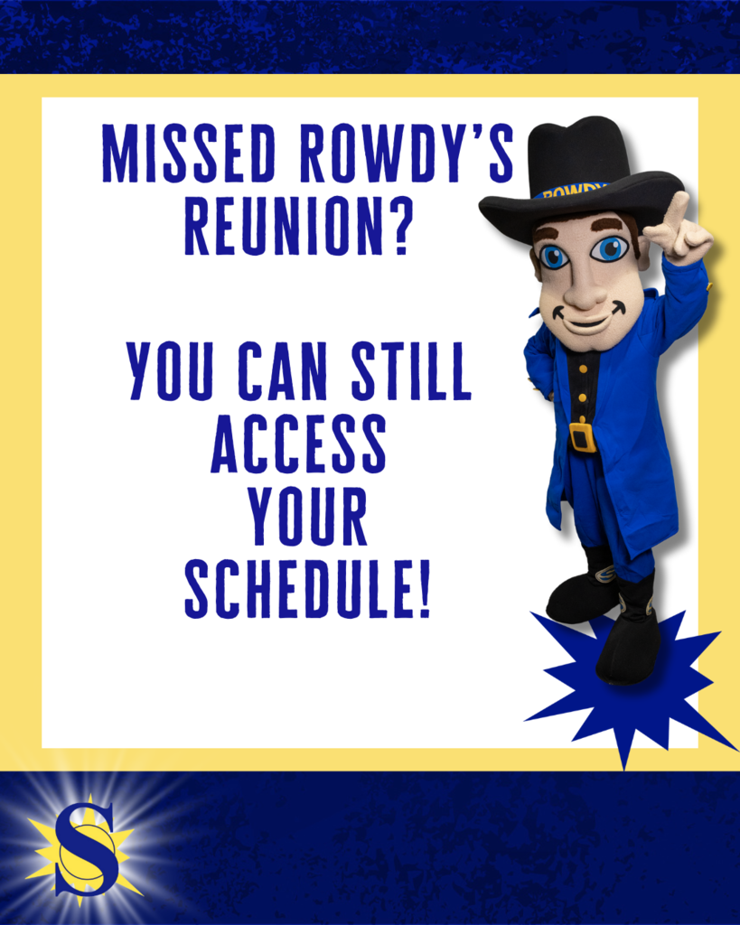 Missed Rowdy's Reunion