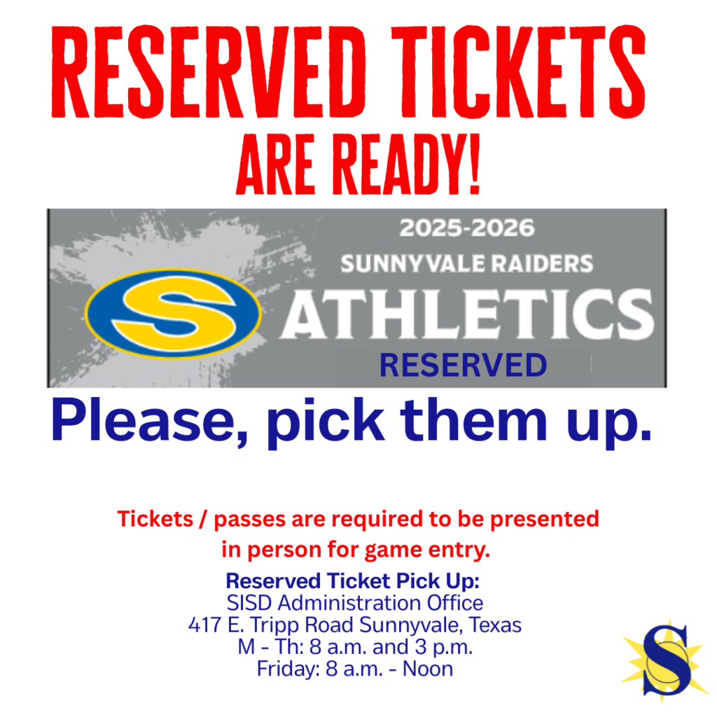 Reserved Tickets