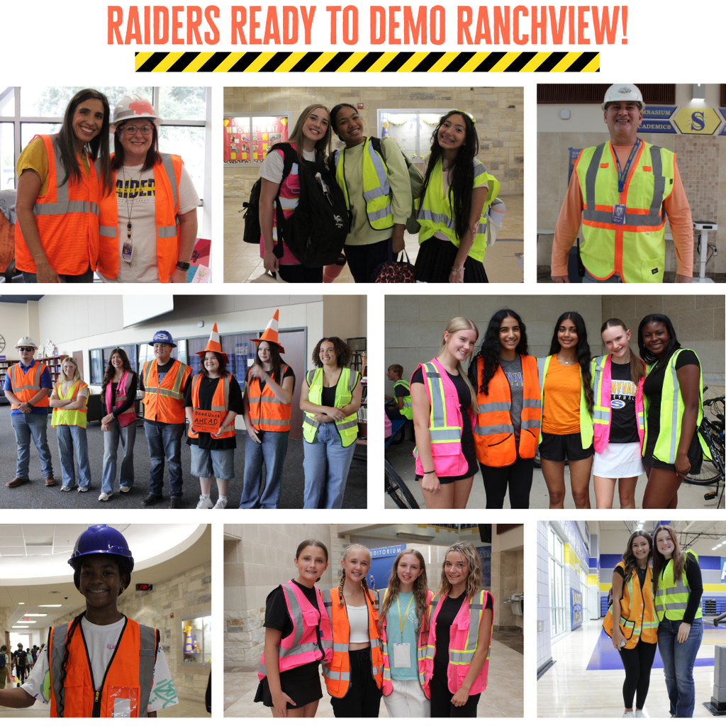 Spirit Day - Raiders Demo Ranchview