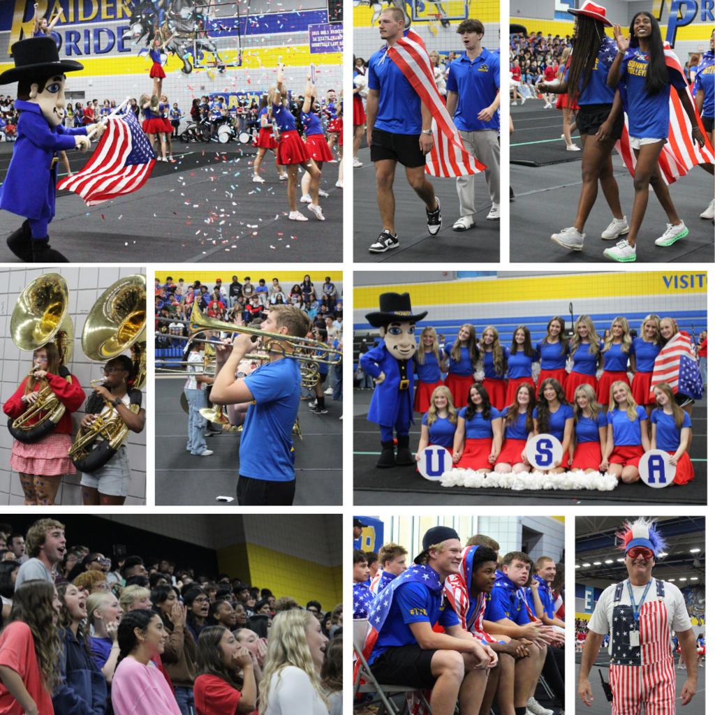 Red White & Blue Pep Rally 9 12 25