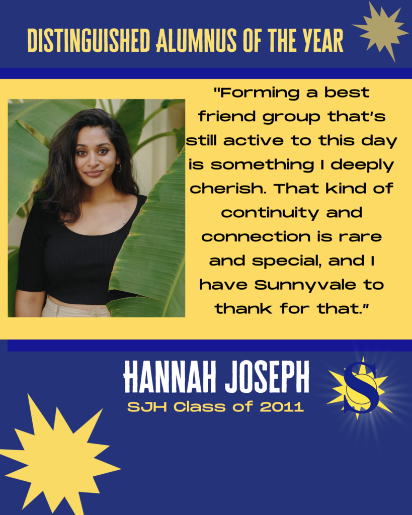 Alumnus of the Year 2025 Hannah Joseph