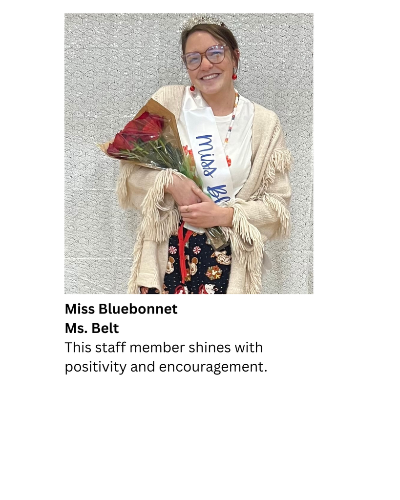 SES Miss Texas Staff Recognition