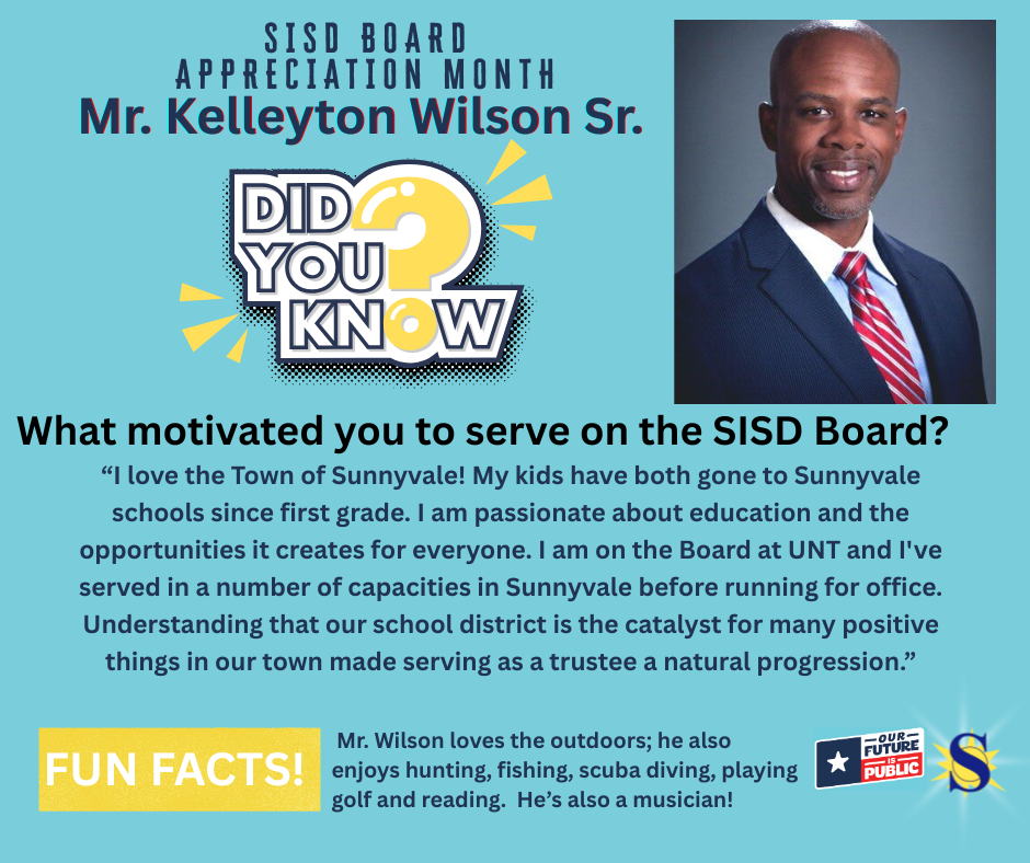 Mr. Kelleyton Wilson Sr