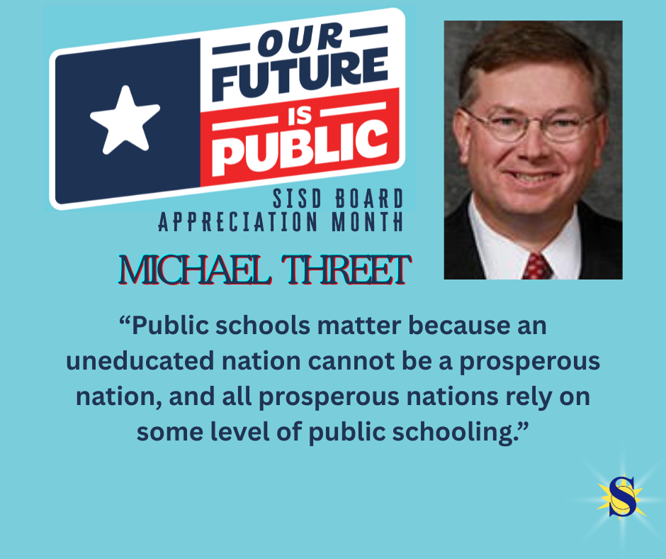SISD Board Secretary Michael Threet
