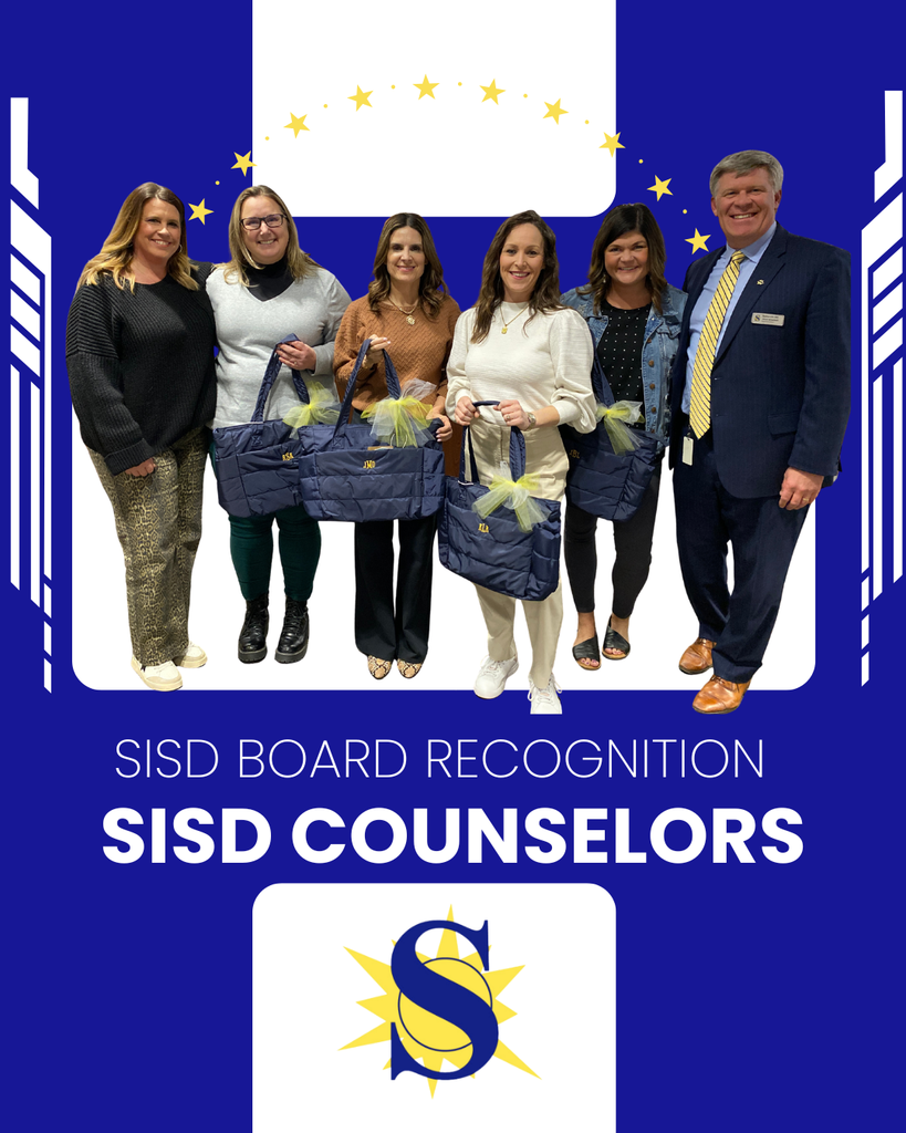 SISD Board Recognition - Counselors 