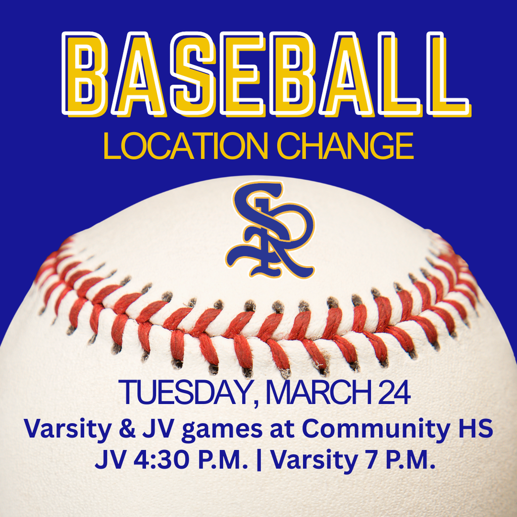 Baseball Games - Moved to Community HS