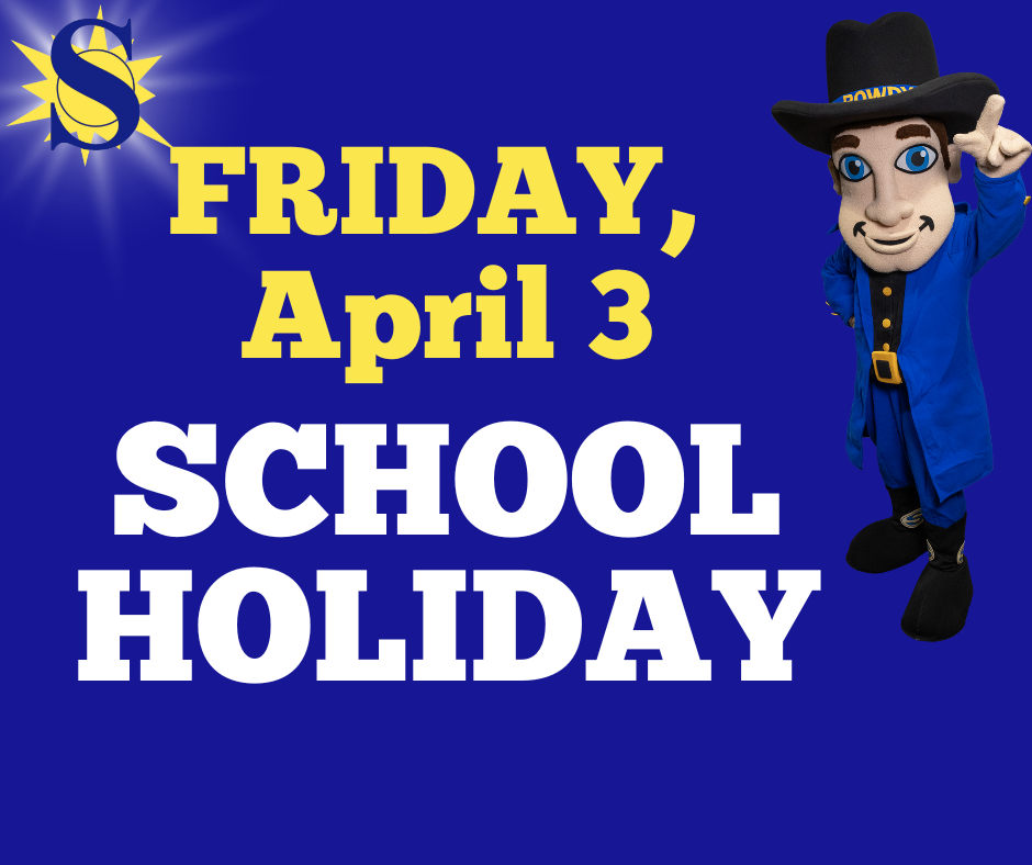 No School - Friday, April 3