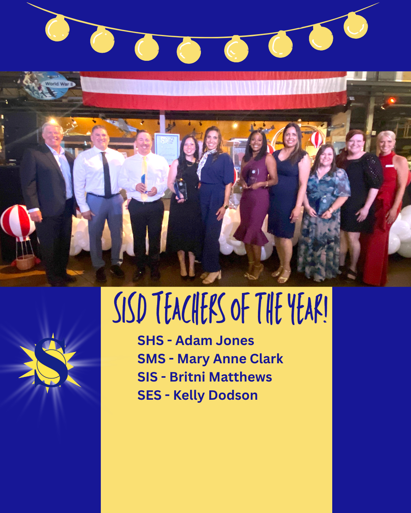 SISD Teachers of the Year
