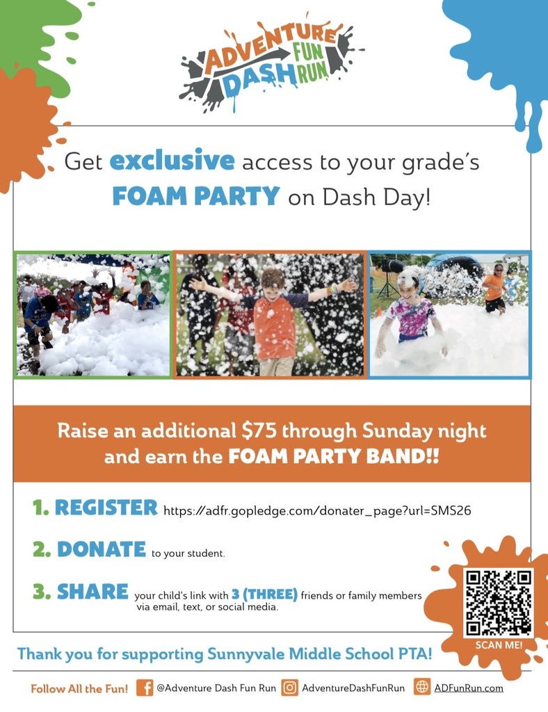 Adventure Dash Foam Party