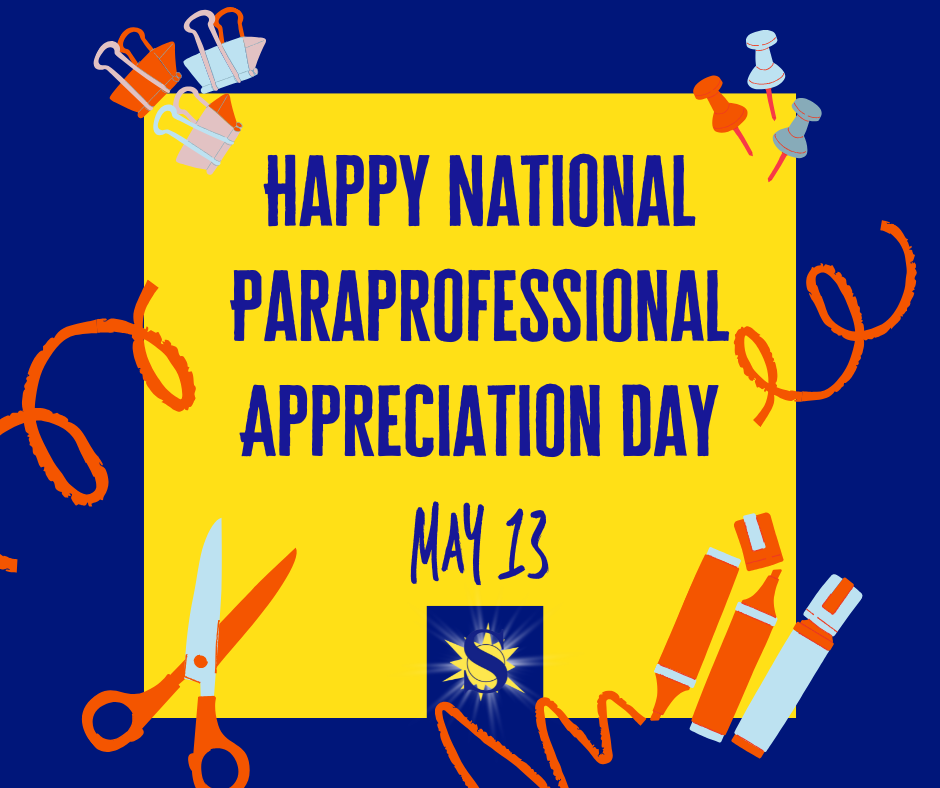 Paraprofessional Day - May 13