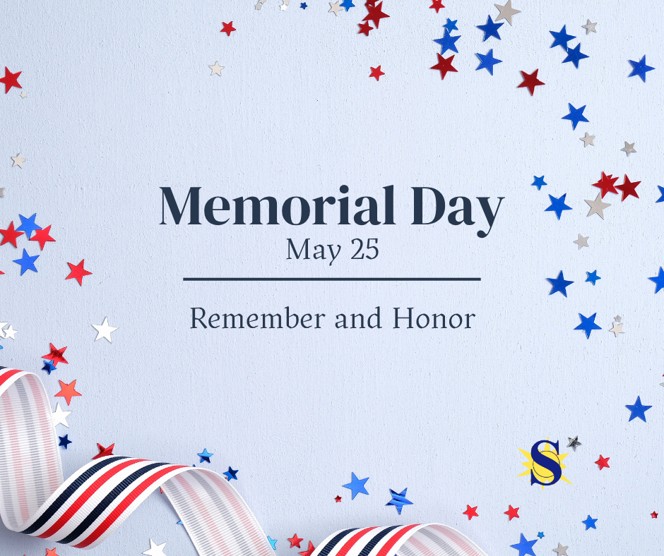 Memorial Day - May 25