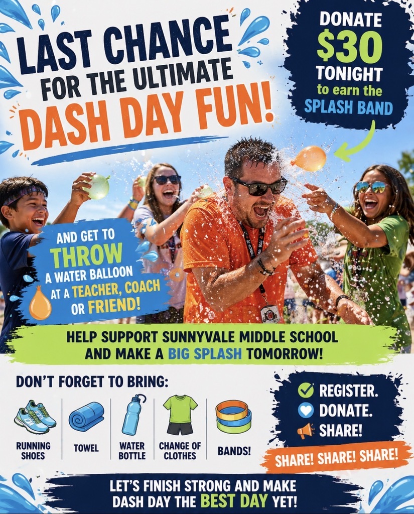 Last Chance to Register for Dash Day