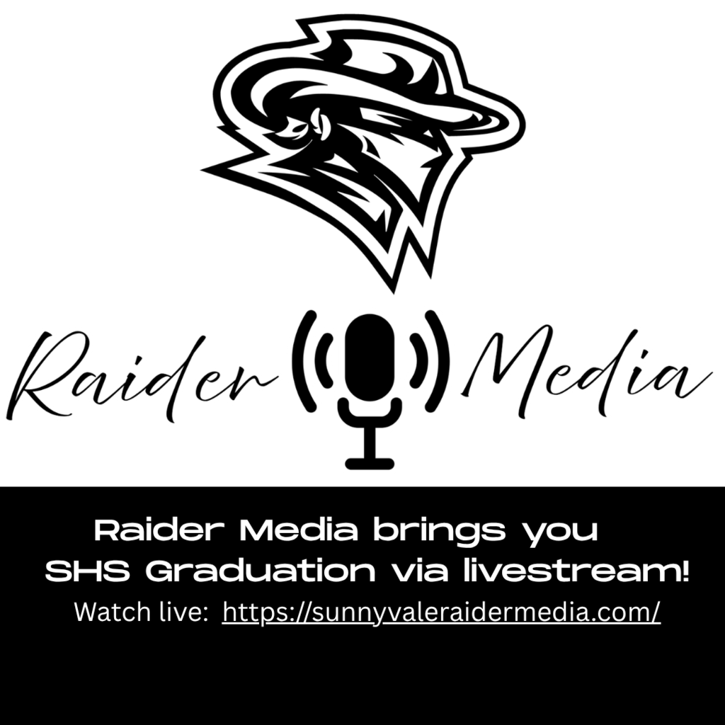 Graduation Livestream - https://sunnyvaleraidermedia.com/