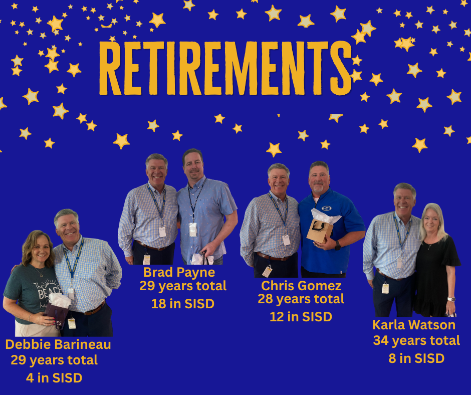 SISD Last Day - Staff Pins, Challenge Coins, Retirements