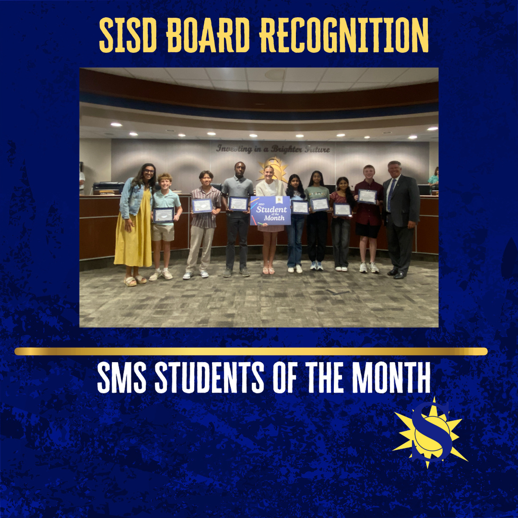 SISD Board Recognition