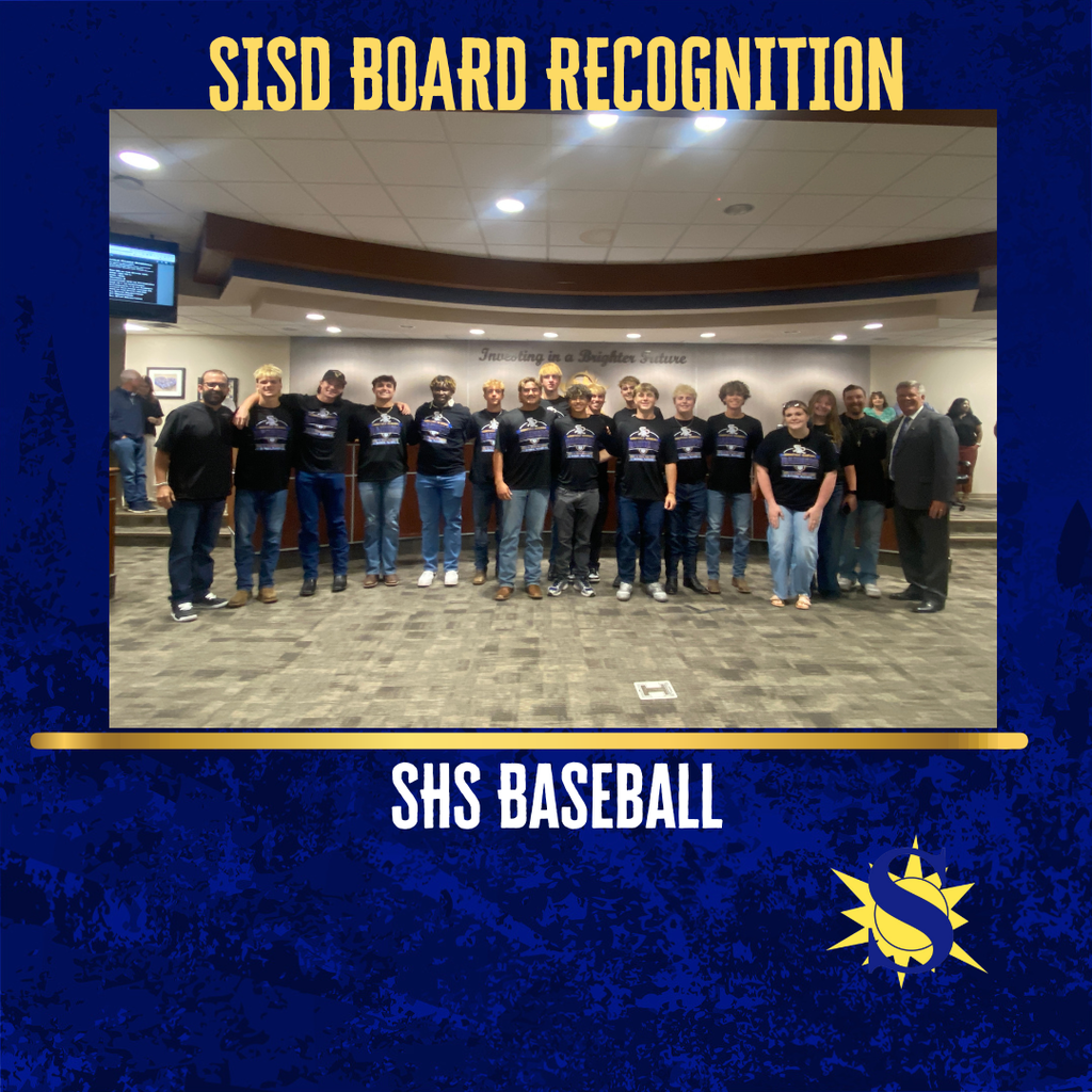 SISD Board Recognition