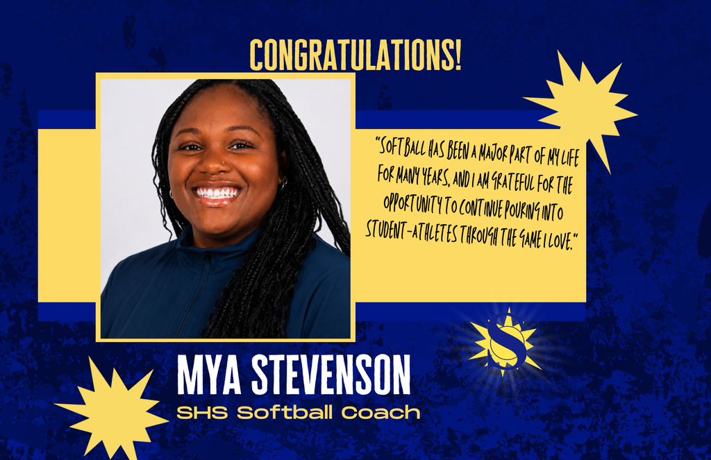 SHS Softball Coach Mya Stevenson