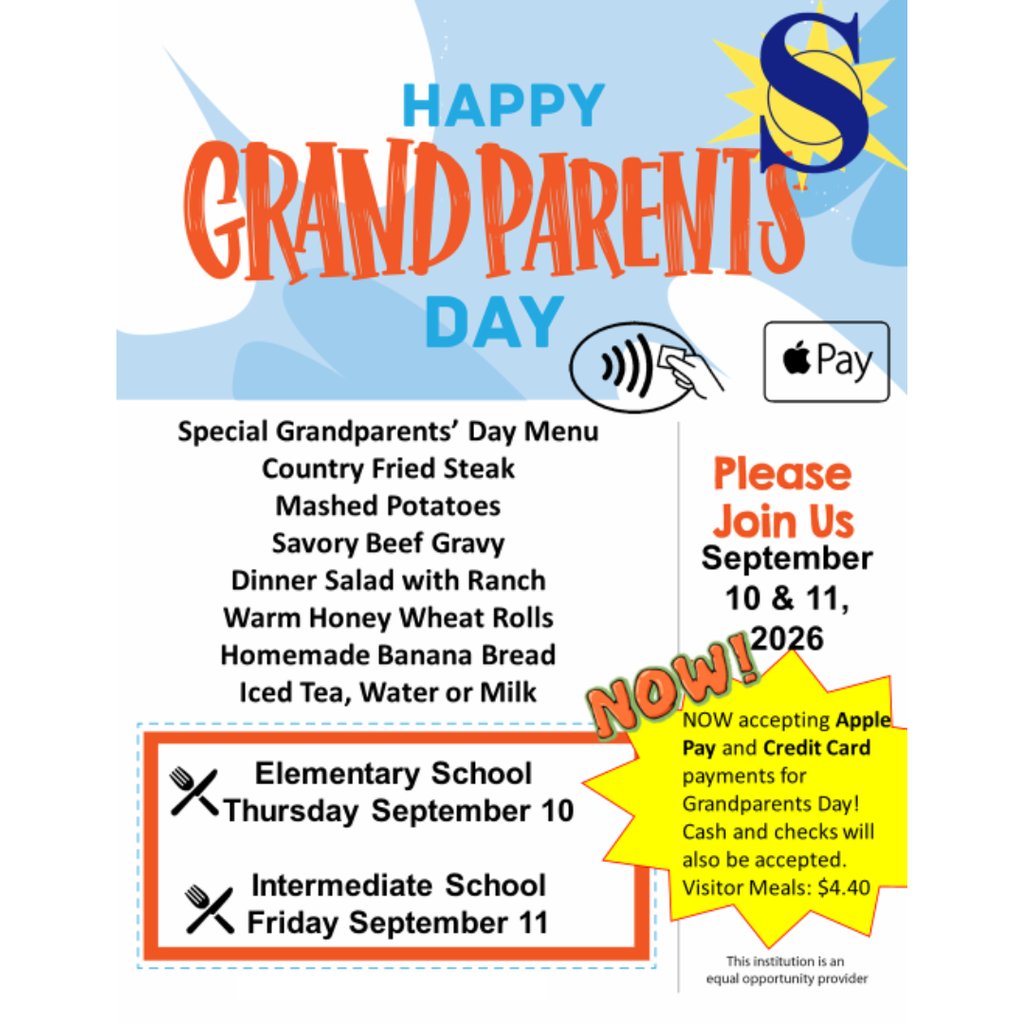 Grandparents Day Menu