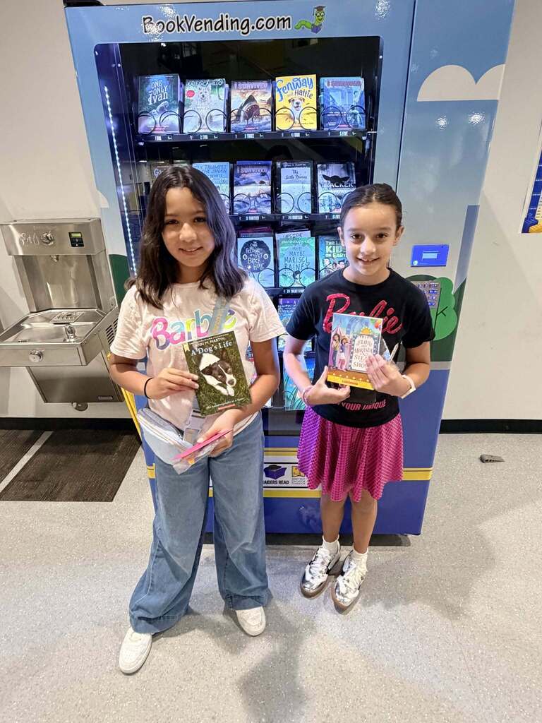 Book Vending Machine Fun