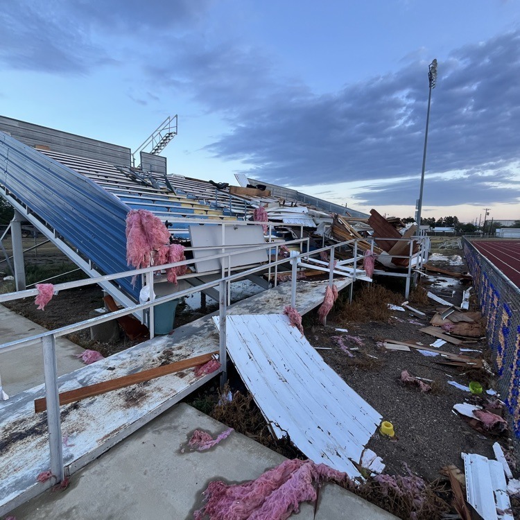 home stadium after storm