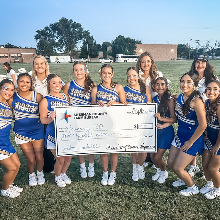 cheerleaders with check 