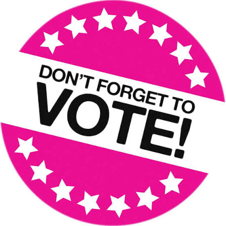 don’t forget to vote 
