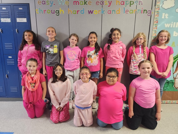 4th grade wearing magenta