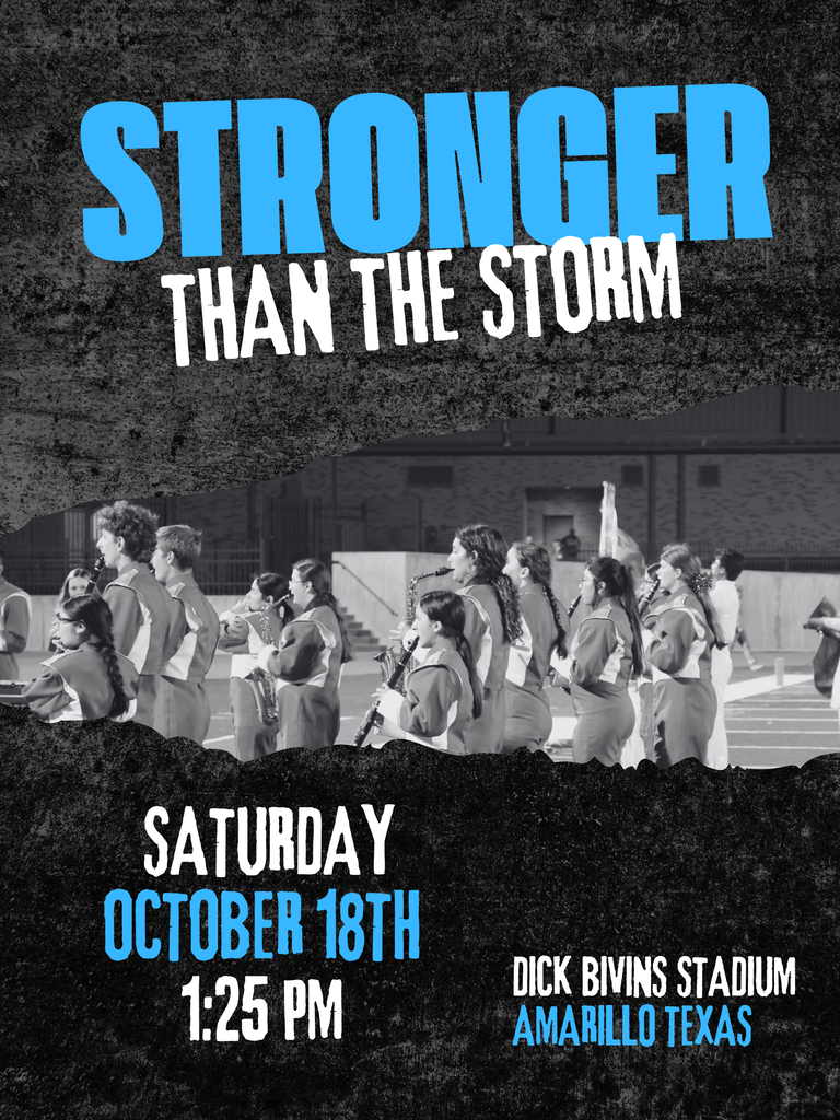 stronger than the storm marching band competition