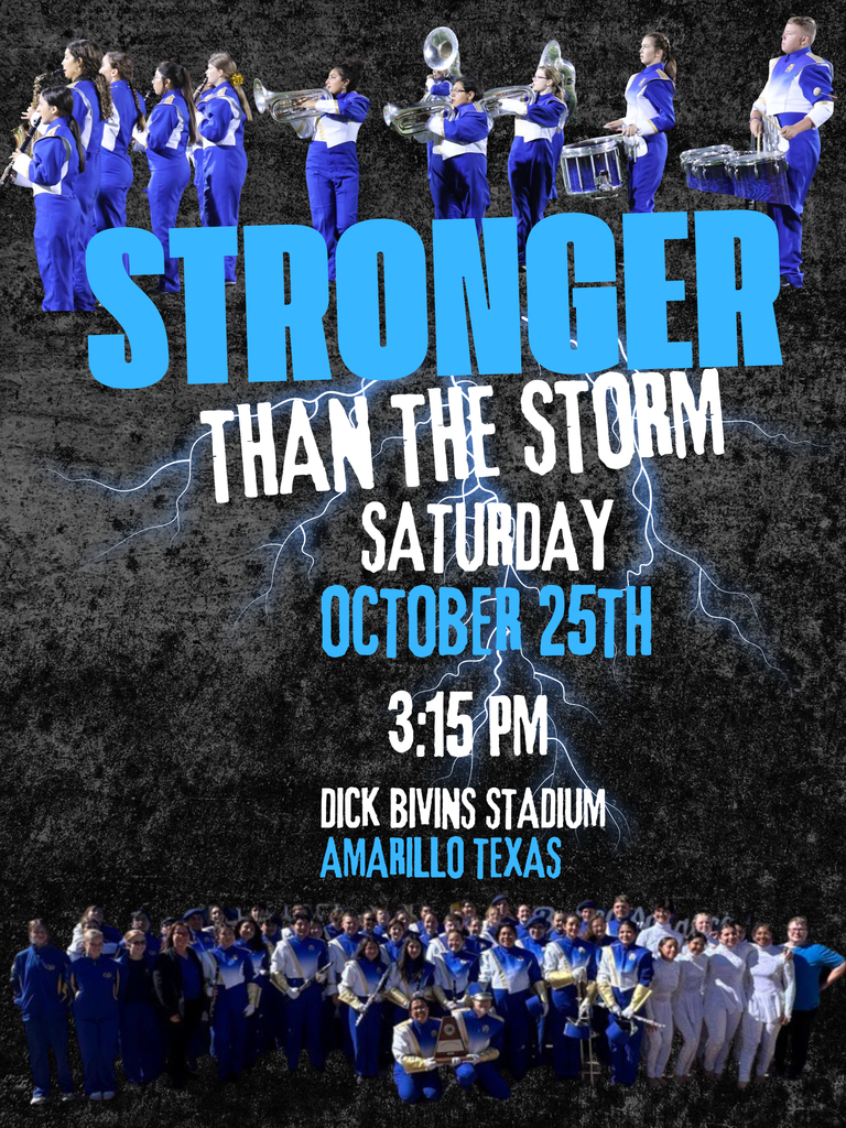 stronger than the storm marching band competition