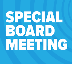 Special Board Meeting
