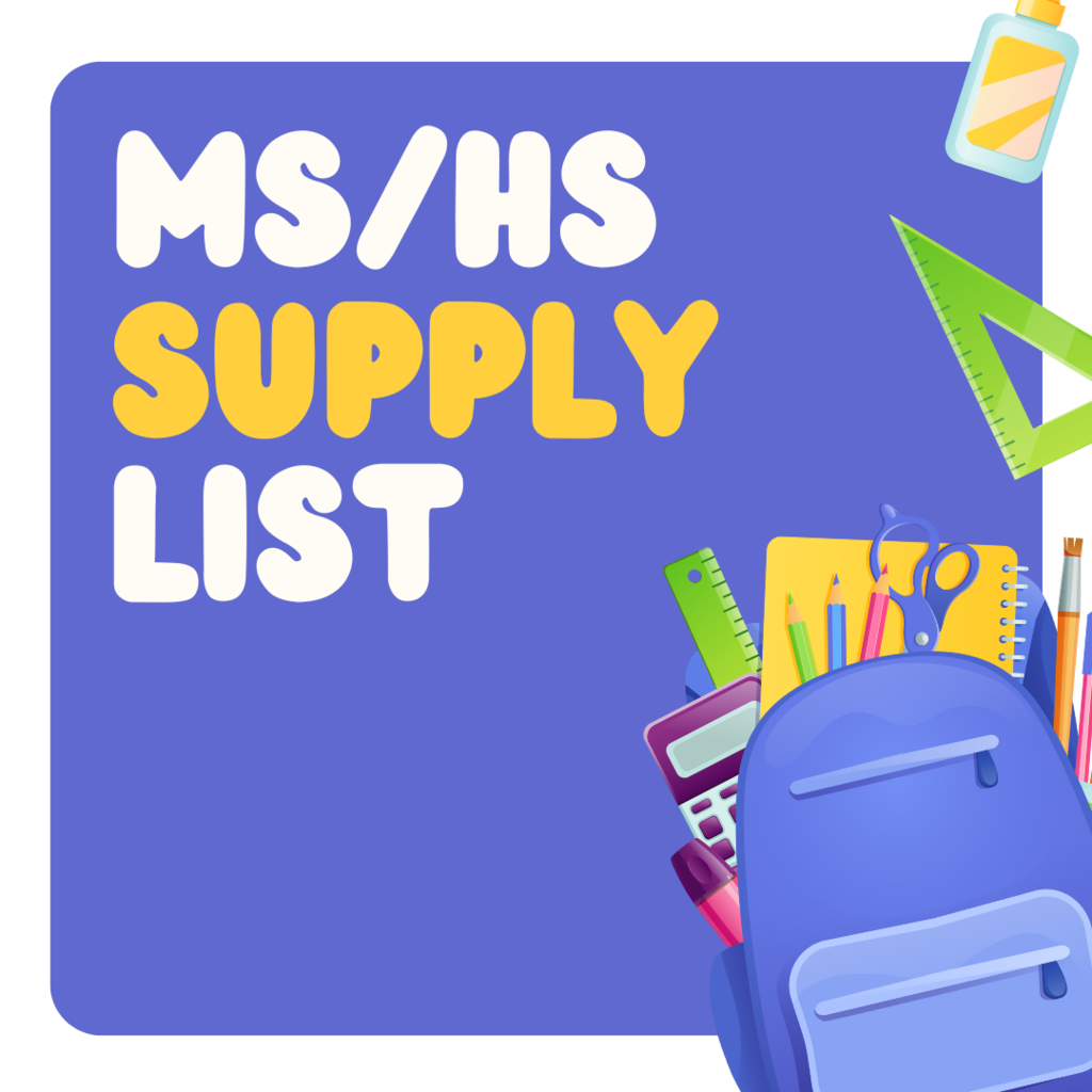 supply list